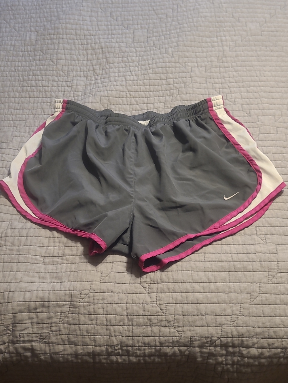 Nike FIT-DRI Tiempo Running Shorts, Sz Lg